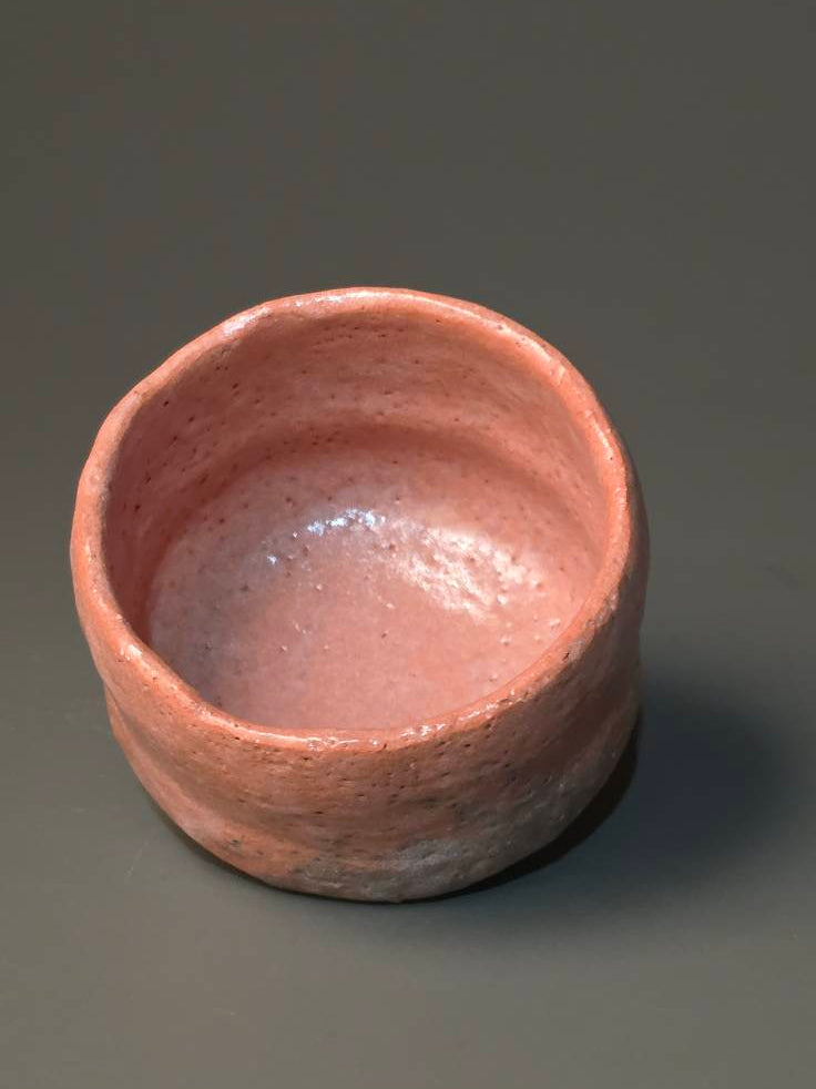 16. Red sake cup