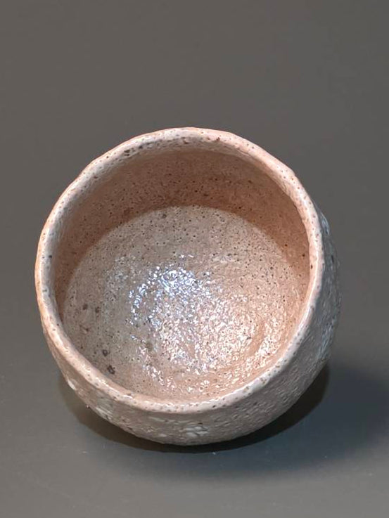 6. Biwa Kohiki Small Wabi-cha Bowl