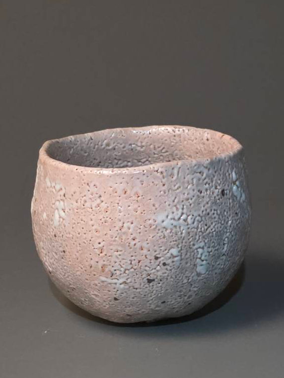 6. Biwa Kohiki Small Wabi-cha Bowl