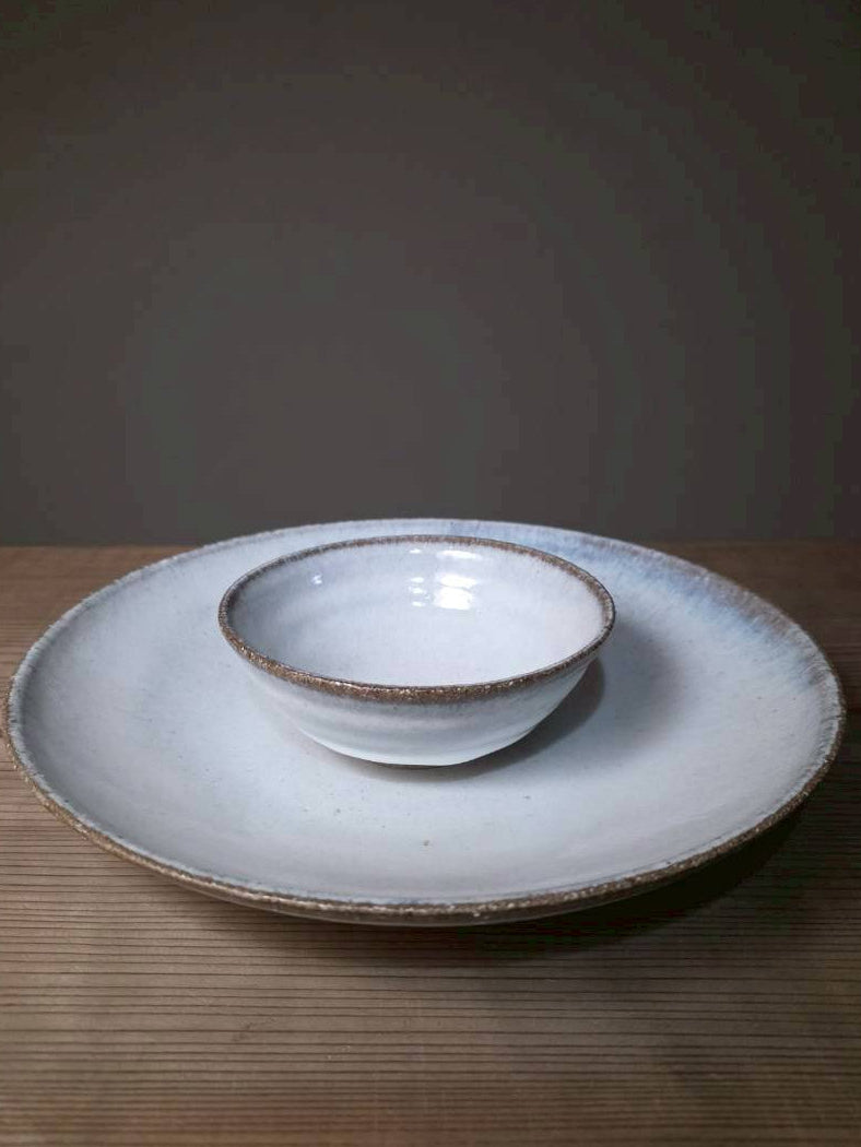 2. Mottled Glaze Small Round Bowl