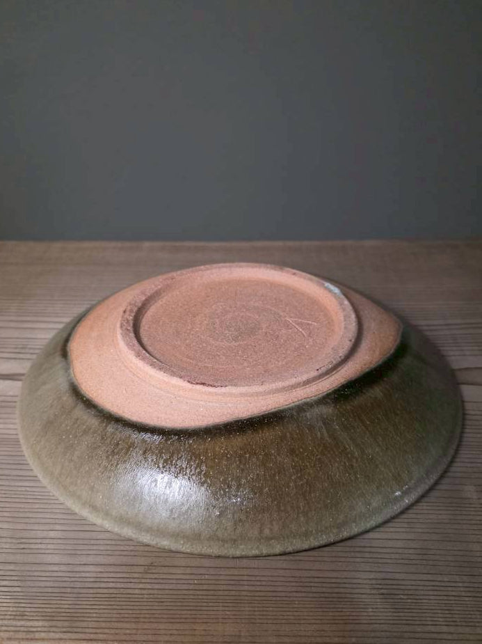 3. Ash Glaze 30cm Round Plate