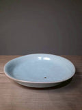 5. Green celadon 8-inch round plate
