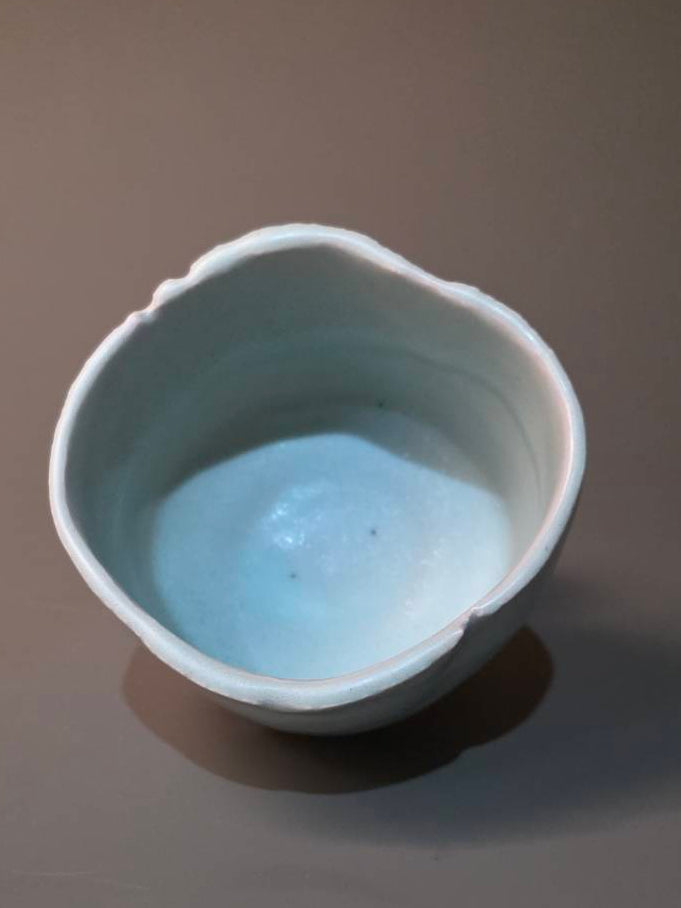 3. Pink celadon small wabi-cha bowl (ceramic)